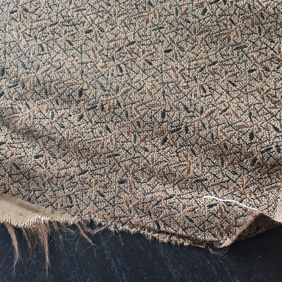 Japanese 🇯🇵 shiny golden black fabric for obi - Picture 2 of 6